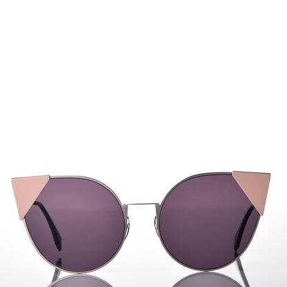 Fendi Iridia Sunglasses FF 0190 Palladium Pink 2 of 8