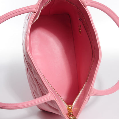 Chanel Caviar Quilted Medallion Tote Light Pink 5 of 8