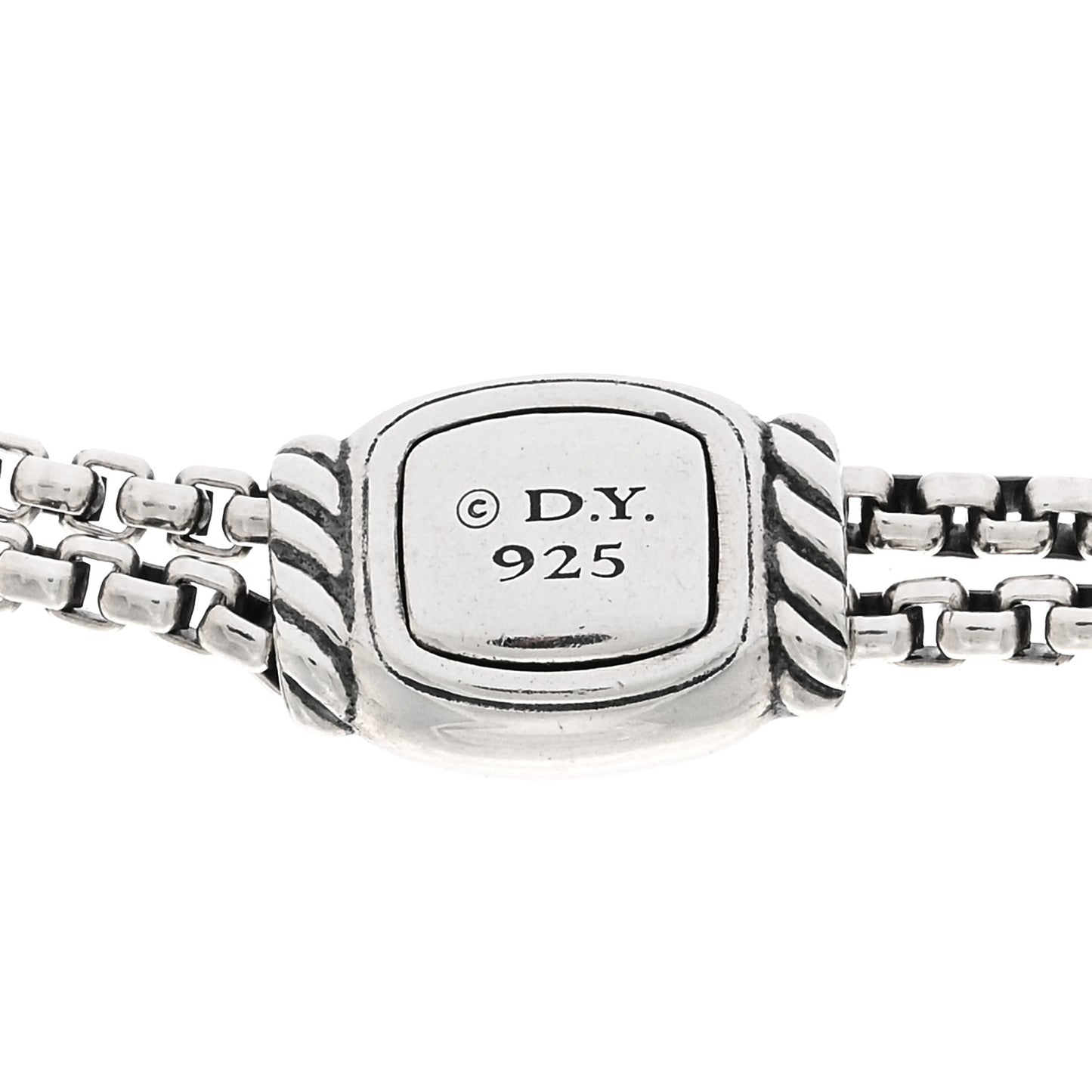 Sterling Silver Diamond Continuance Pendant Necklace