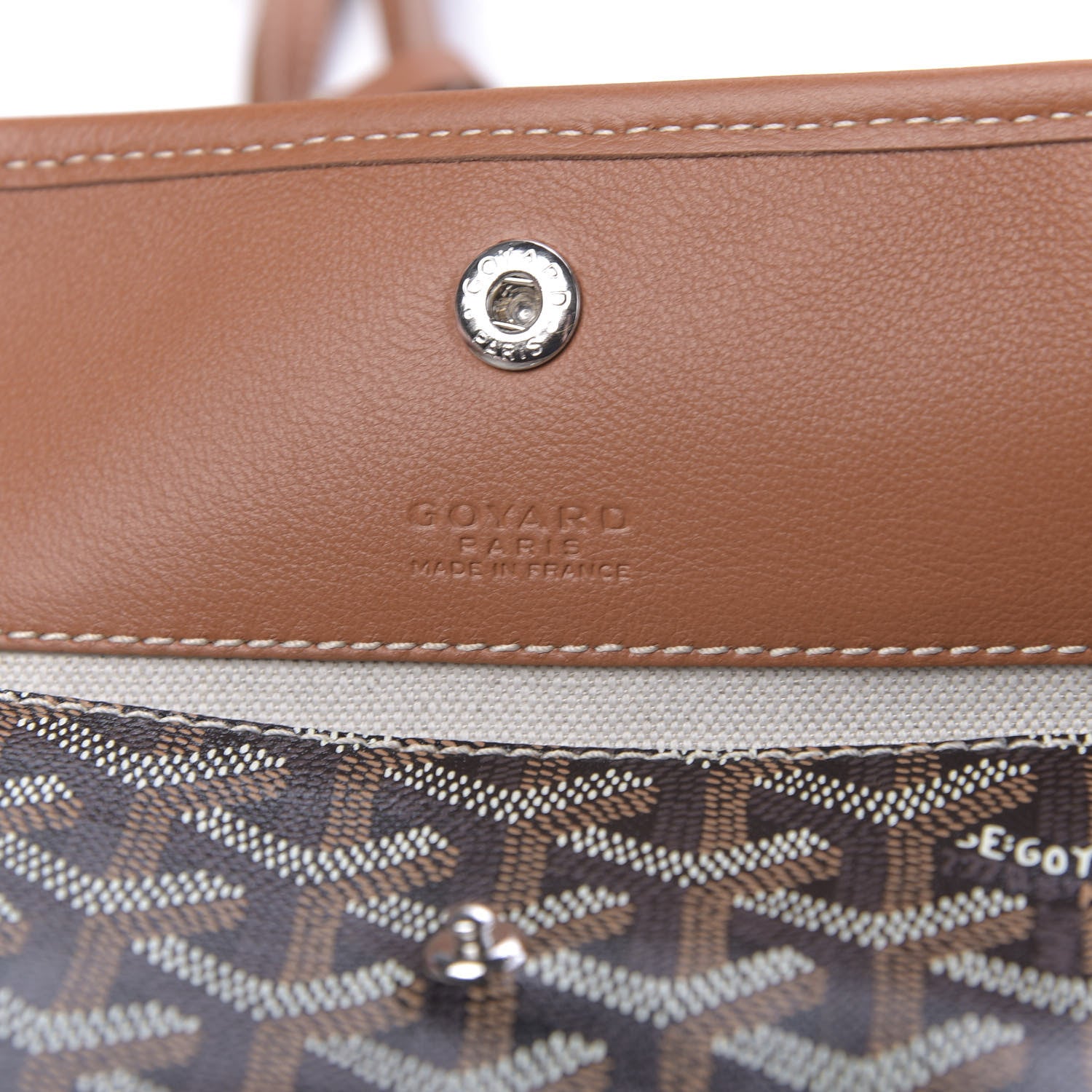 Goyard Goyardine Saint Louis GM Black Gold 7 of 11