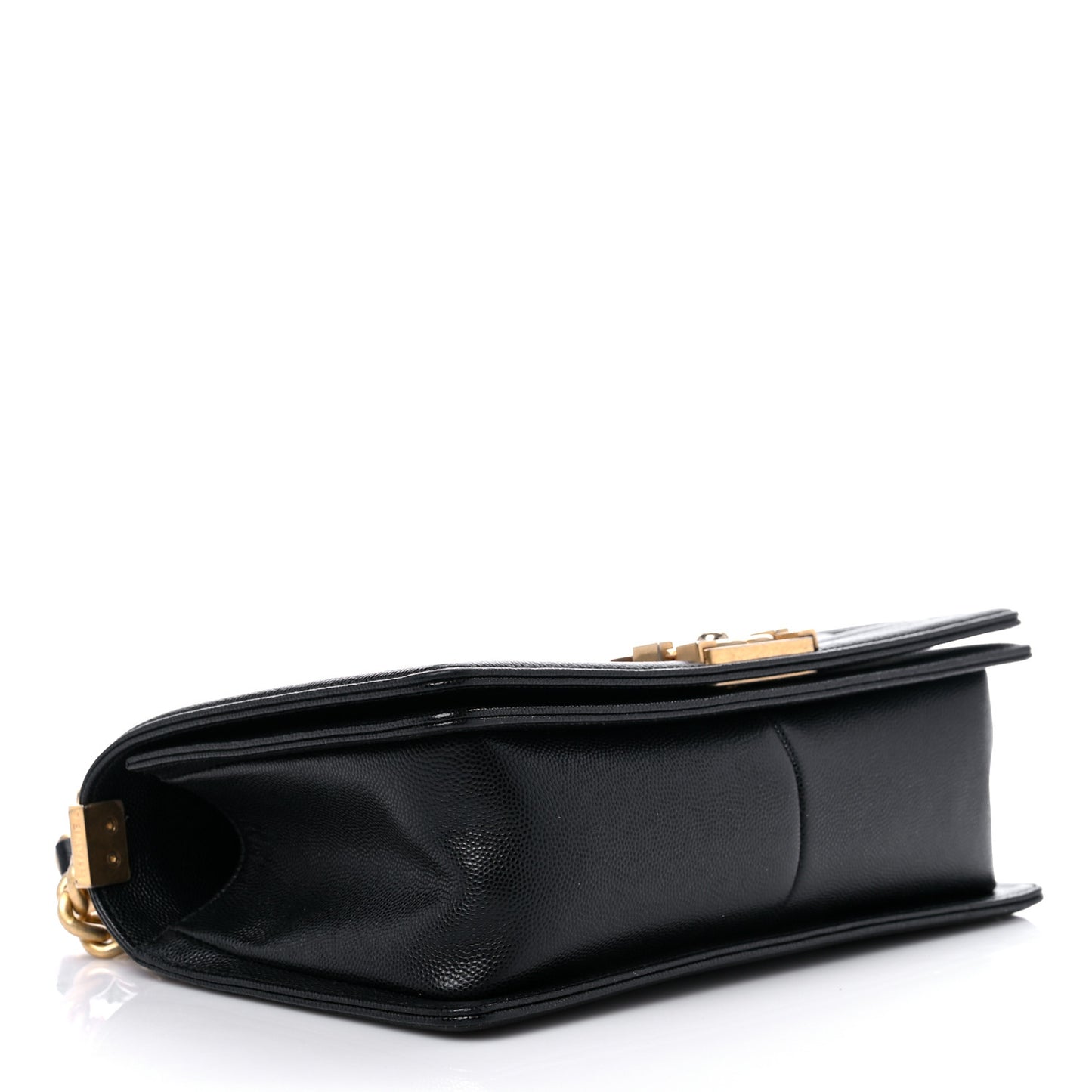 Caviar Quilted Medium Boy Flap Black