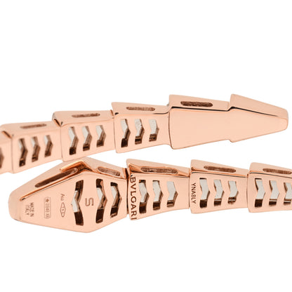 Bulgari 18K Rose Gold Serpenti Viper Bracelet S 3 of 3