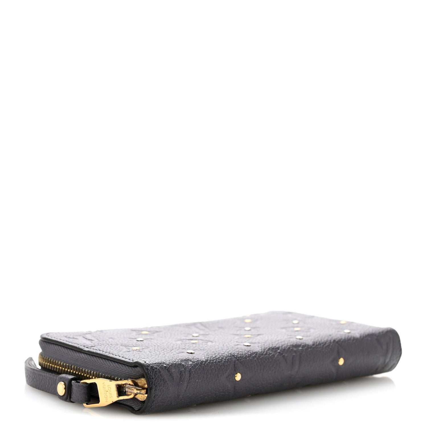 Louis Vuitton Studded Empreinte Zippy Wallet Gris Silver 4 of 10