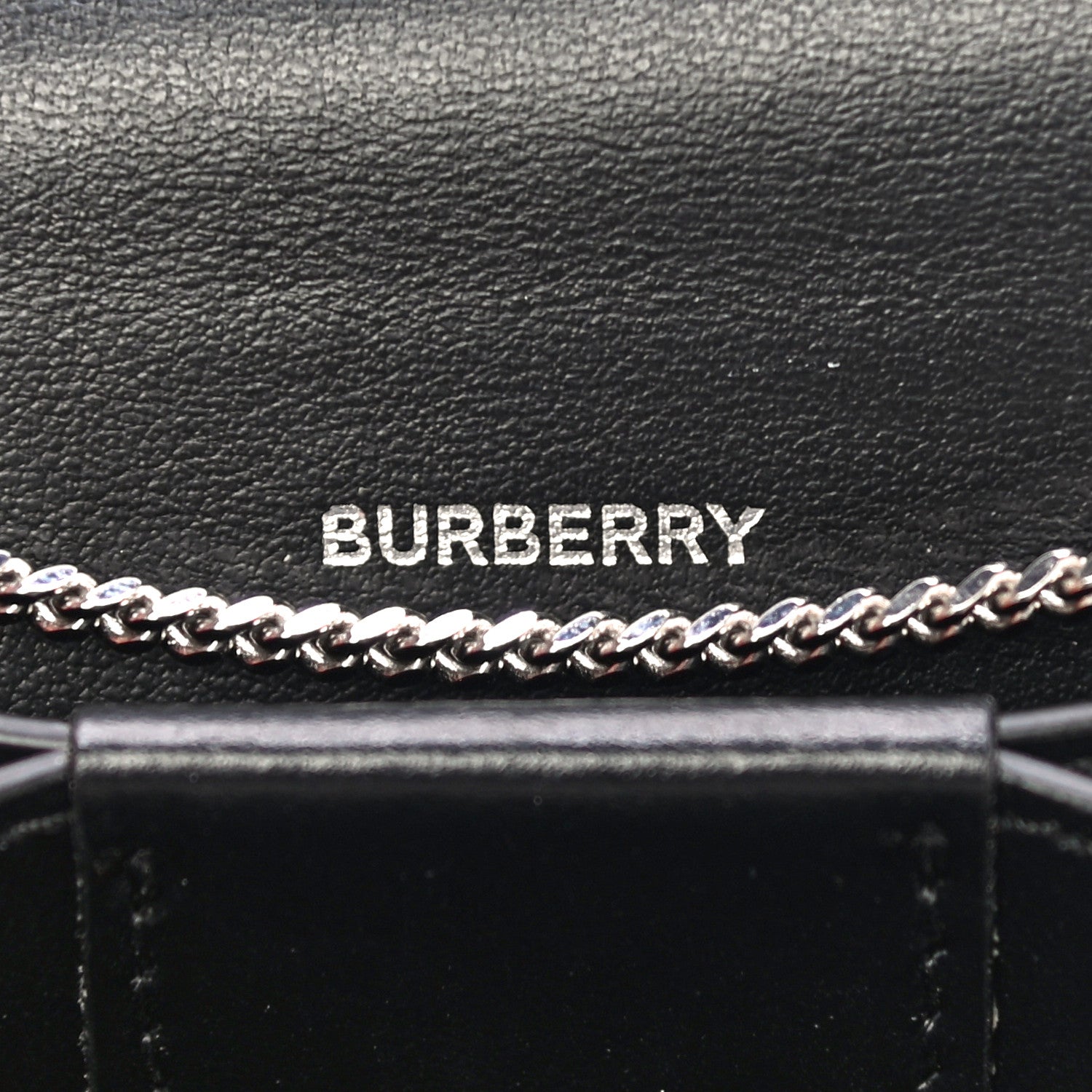 Burberry Vintage Check Jessie TB Crossbody Black 6 of 13