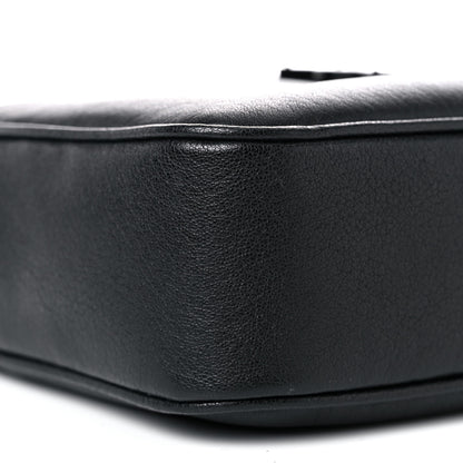 Saint Laurent Lambskin Monogram Lou Camera Bag Black 8 of 9