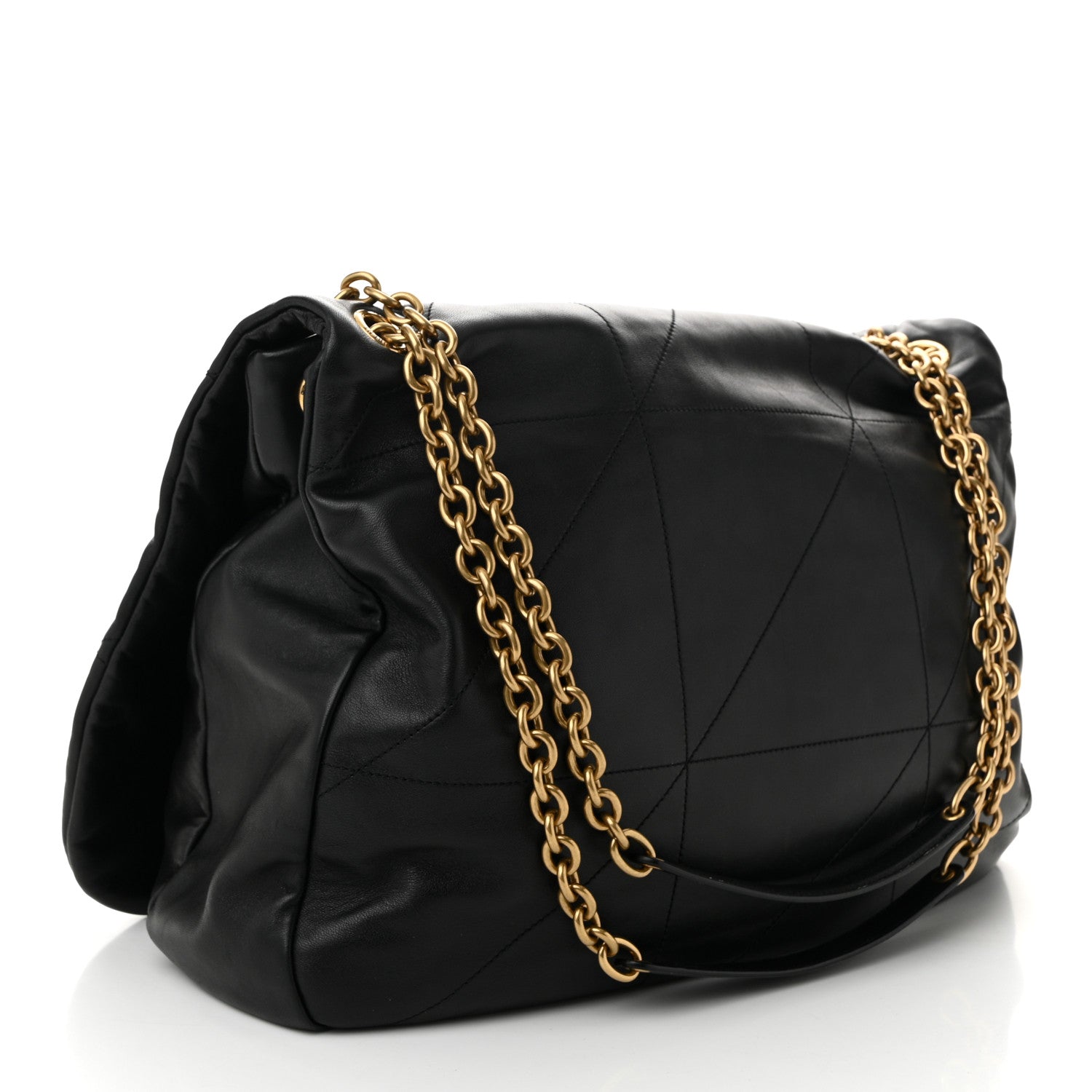 Saint Laurent Lambskin Matelasse Monogram Large Jamie 4.3 Black 3 of 10