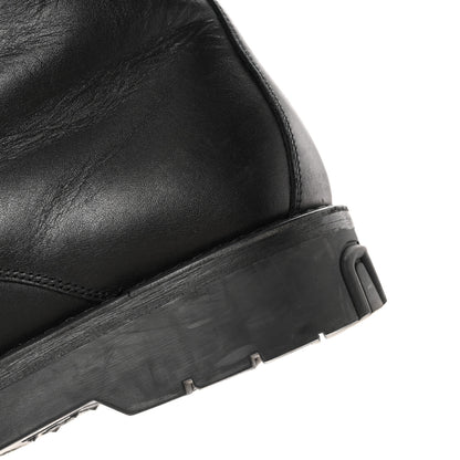 Valentino Garavani Calfskin XCombat 20/40mm Boots 40 Black 10 of 11