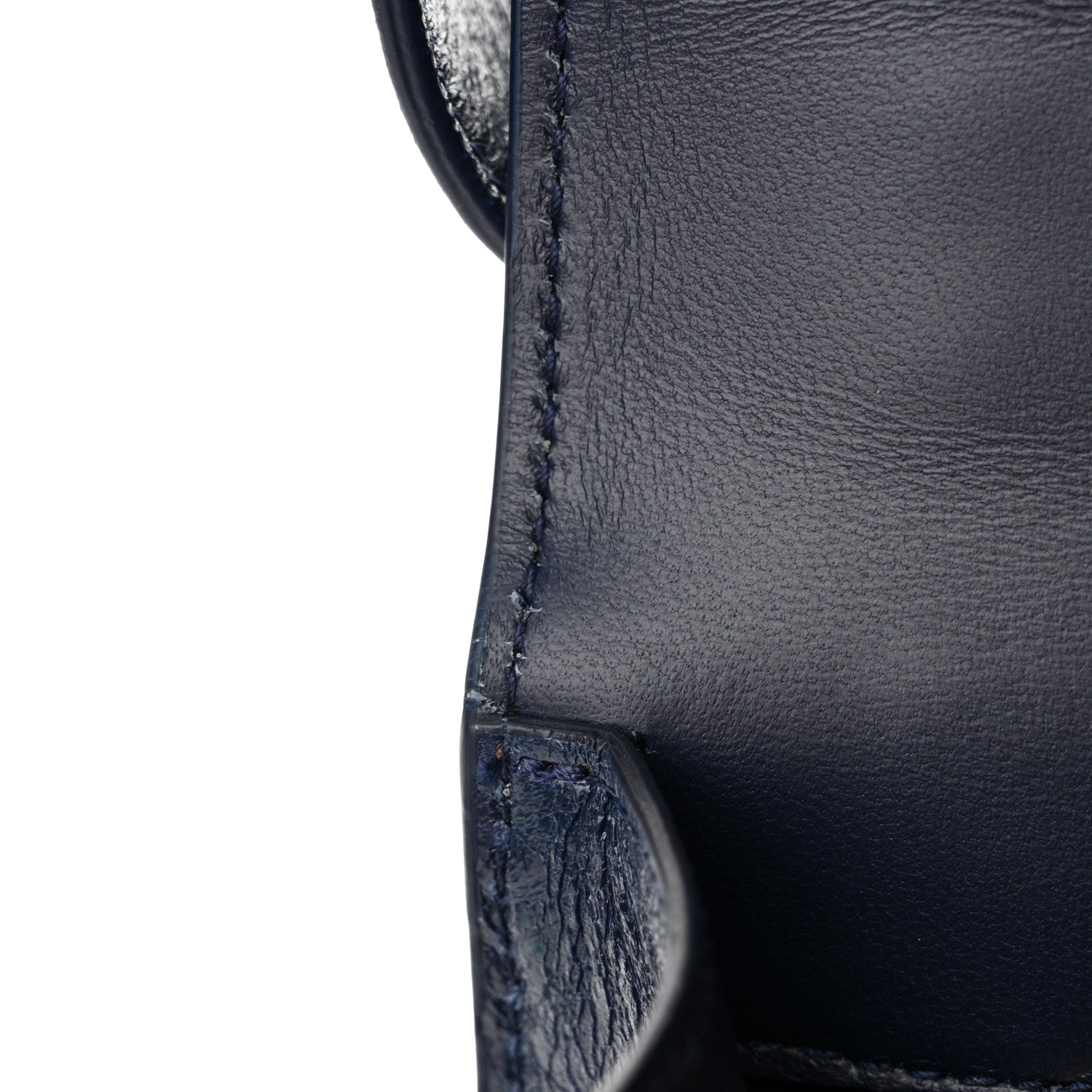 Christian Dior Shiny Crinkled Lambskin 30 Montaigne Flap Bag Indigo 12 of 12