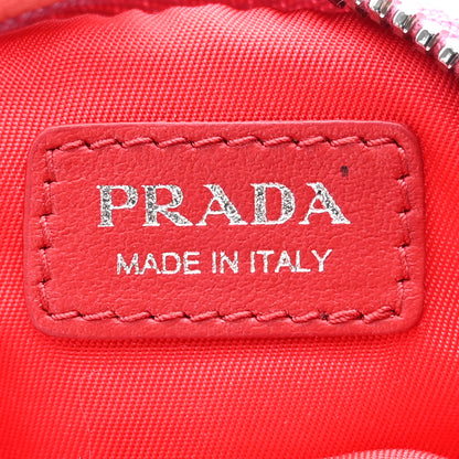 Prada Tessuto Nylon Pocket Smartphone Case Begonia Rosso 7 of 7