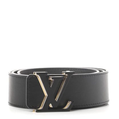 Louis Vuitton Calfskin 45mm LV Capucine Initiales Belt 90 36 Black 1 of 6