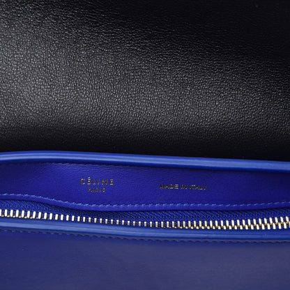 Celine Smooth Calfskin Small Tri-Color Trapeze Black 7 of 8