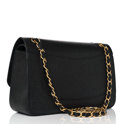 Chanel Grained Calfskin Jumbo Classic Pure Double Flap Black 3 of 9