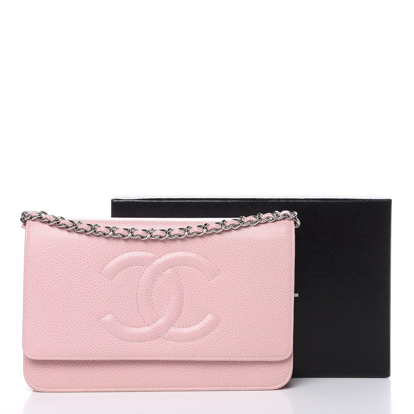 Caviar Timeless CC Wallet On Chain WOC Pink