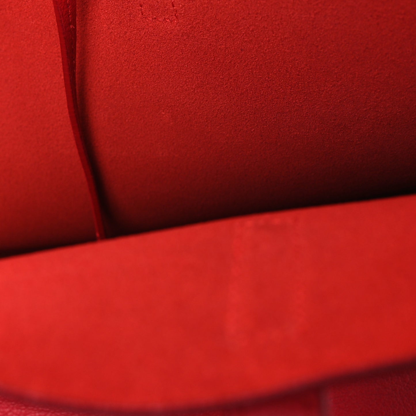 Calfskin Large Shopping Tote Red