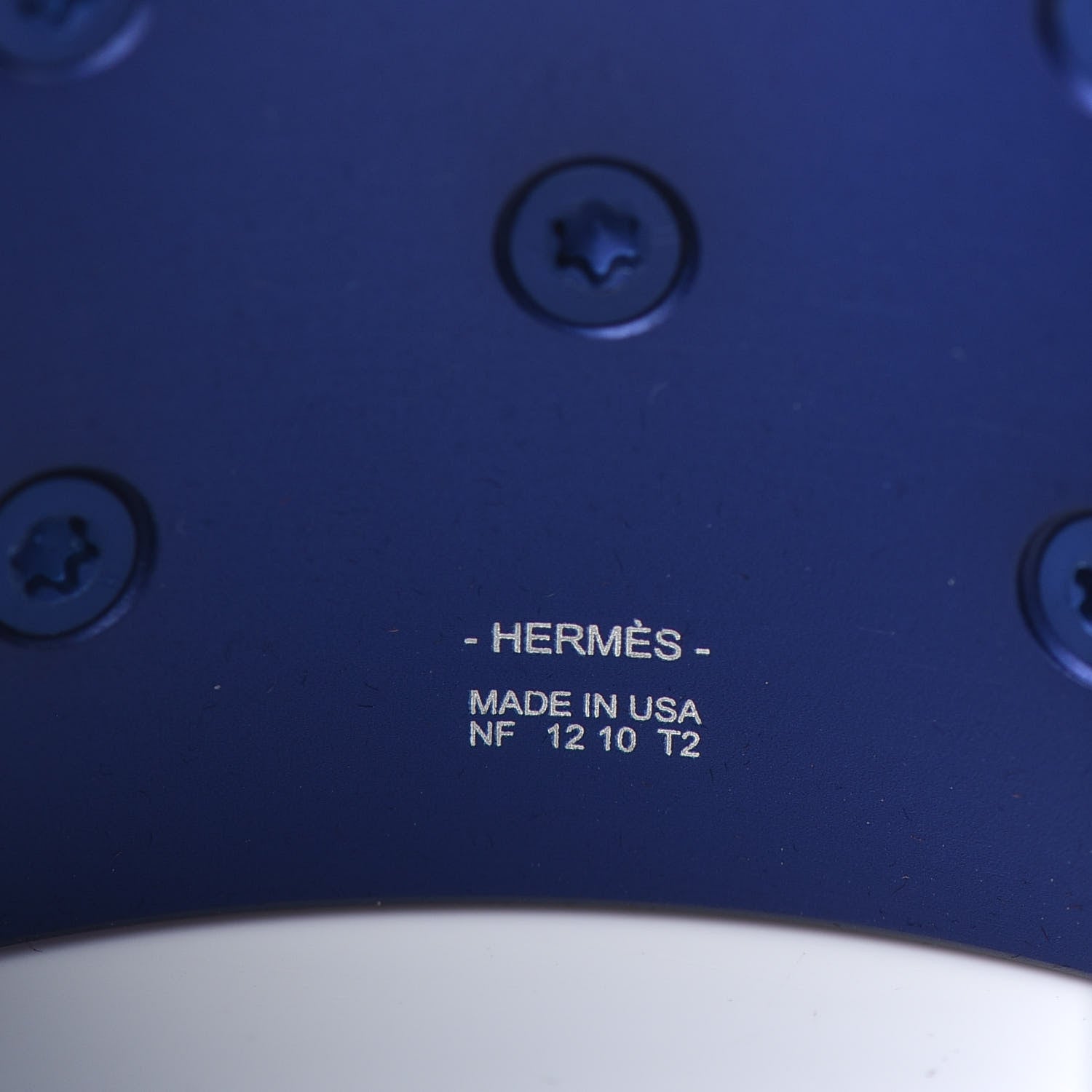 Hermes Aluminium Sunset Collier De Chien CDC Bracelet T2 Bleu Encre 4 of 5