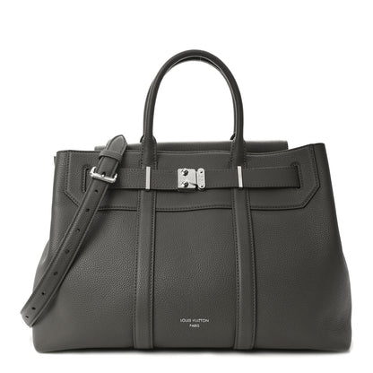 Louis Vuitton Millesime Calfskin Georges Tote MM Khaki 1 of 10