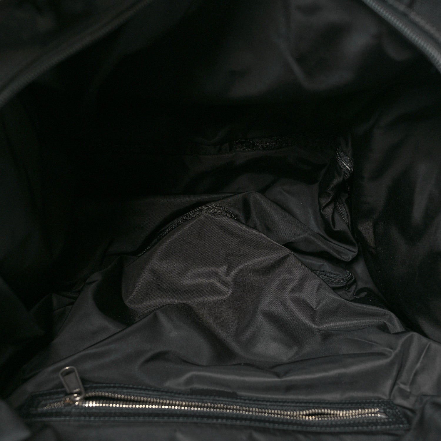 Gucci Econyl Nylon Monogram Off The Grid Rolling Duffle Bag Black 6 of 11