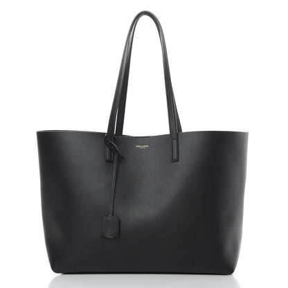Saint Laurent Calfskin Large Shopping Tote Black 3 of 11