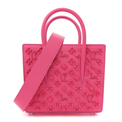 Christian Louboutin Calfskin Spikes Loubinthesky Mini Paloma Glam 1 of 11