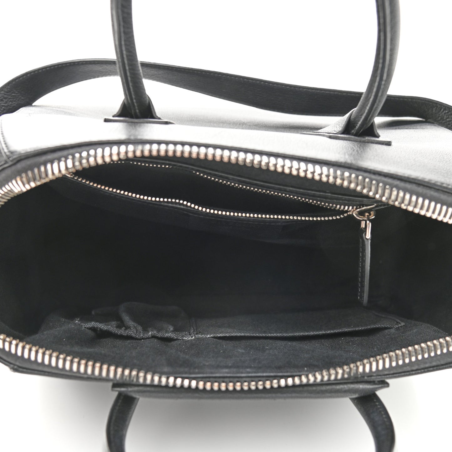 Sugar Goatskin Medium Antigona Black