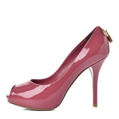 Louis Vuitton Patent Calfskin Oh Really Peep Toe Pumps 36 Frambroise 1 of 11