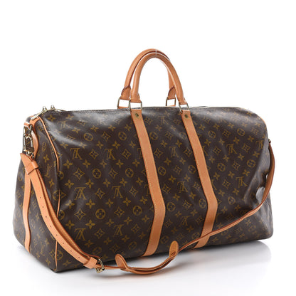 Louis Vuitton Monogram Keepall Bandouliere 55 2 of 9