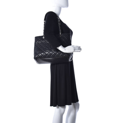 Chanel Caviar Quilted Grand Shopping Tote GST Black 2 of 10