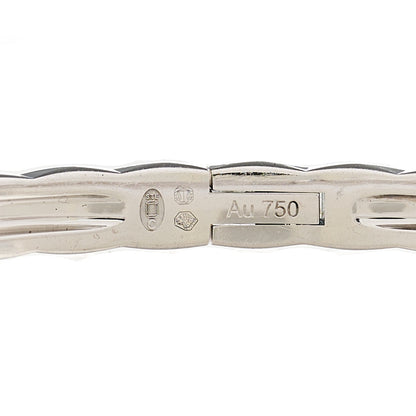 Chanel 18K White Gold Mini Coco Crush Bangle Bracelet S 3 of 4
