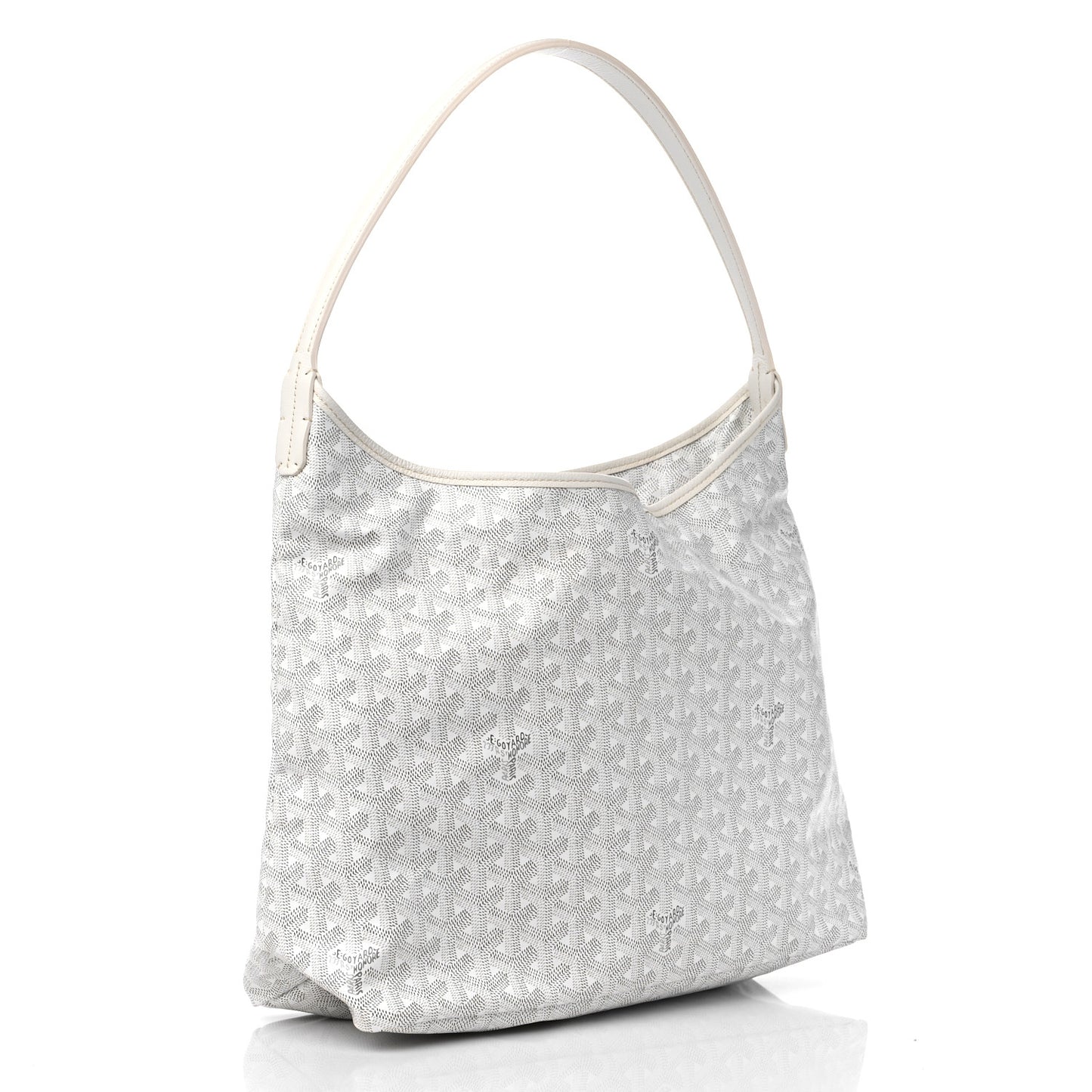 Goyardine Boheme Hobo White