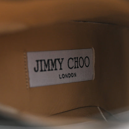 Jimmy Choo Patent Crystal Oriel 95 Boots 36 Black 7 of 11