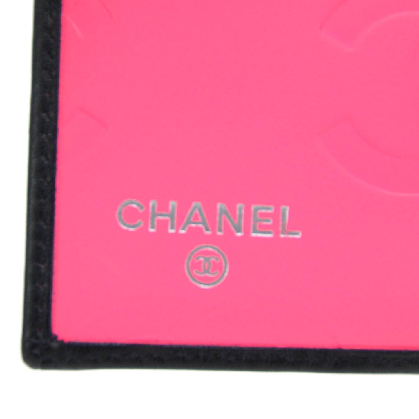 Cambon Quilted Compact Wallet Black