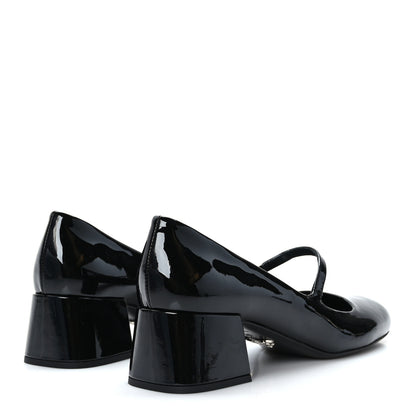 Prada Patent Mary Jane 45mm Pumps 36 Black 4 of 7