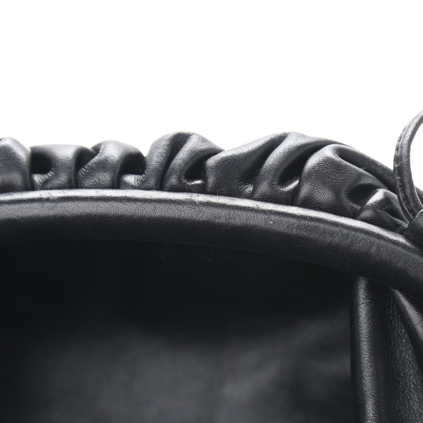 Butter Calfskin The Mini Pouch Black