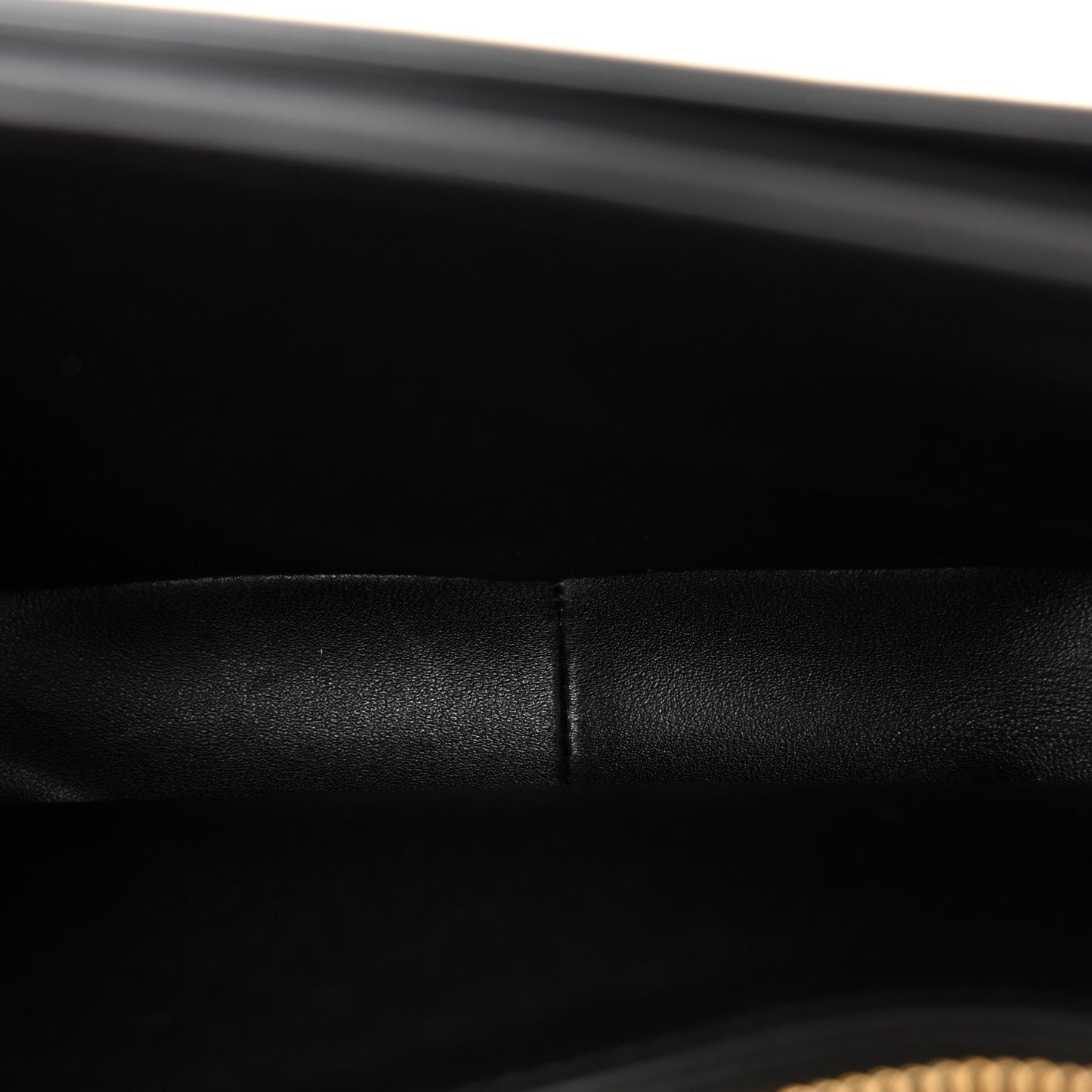 Shiny Calfskin Teen Triomphe Black