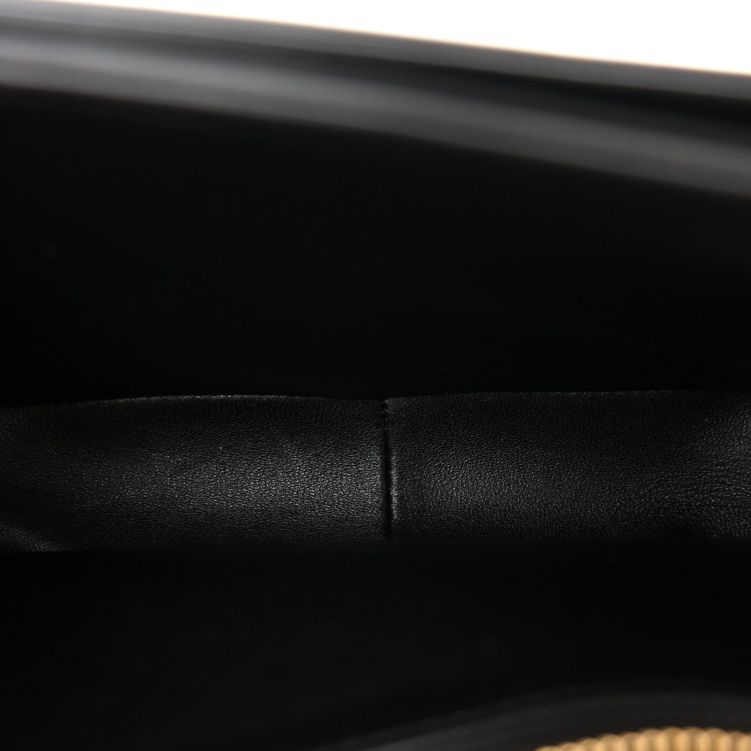 Celine Shiny Calfskin Teen Triomphe Black 5 of 10
