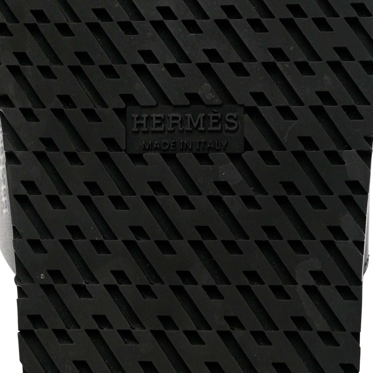 Hermes Calfskin Womens Chypre Sandals 36.5 Black 8 of 9