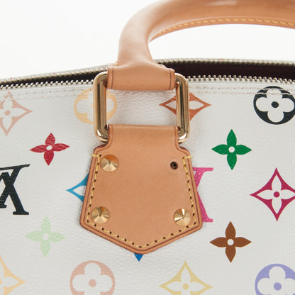 Louis Vuitton Monogram Multicolor Speedy 30 White 8 of 8