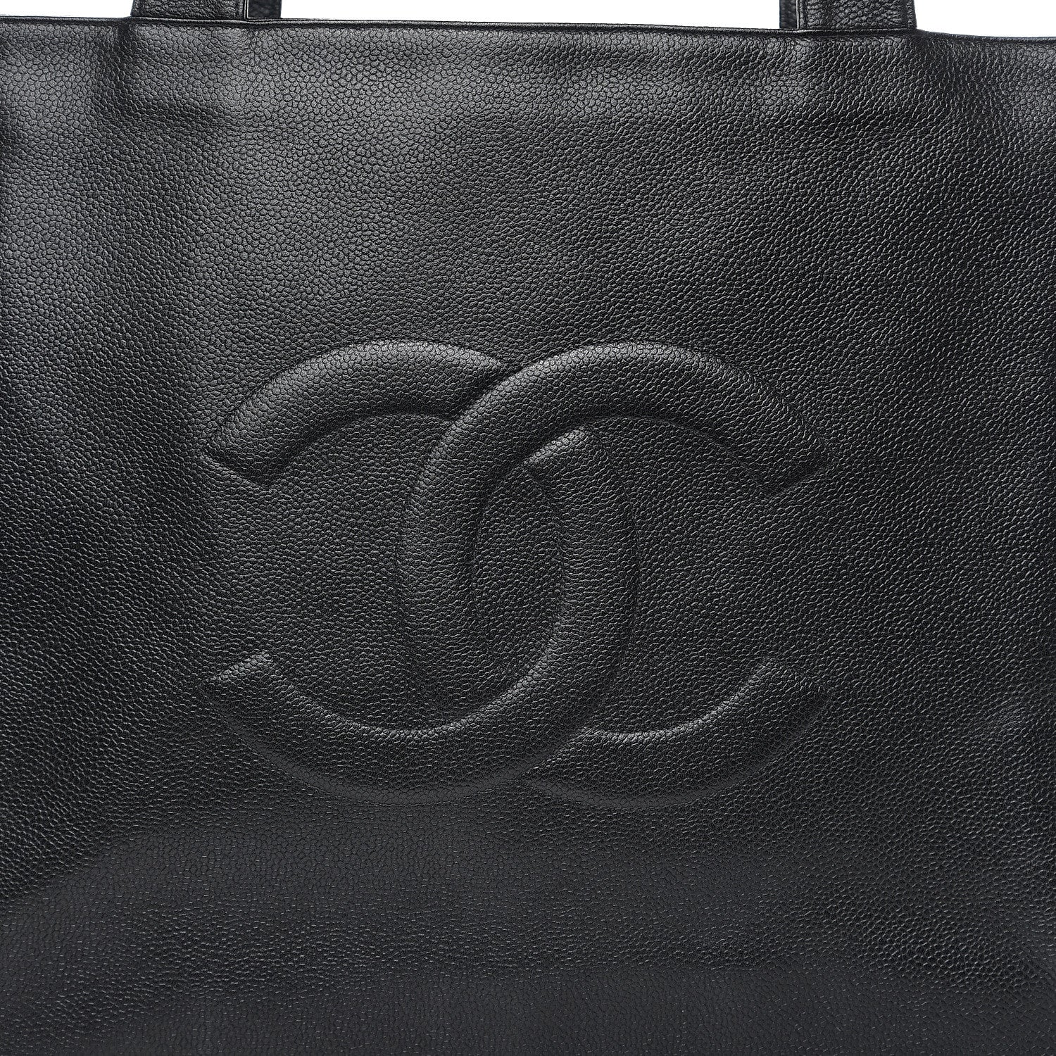 Chanel Caviar CC Tote Black 10 of 10
