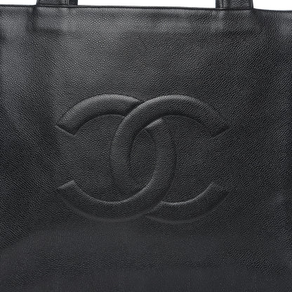 Chanel Caviar CC Tote Black 10 of 10