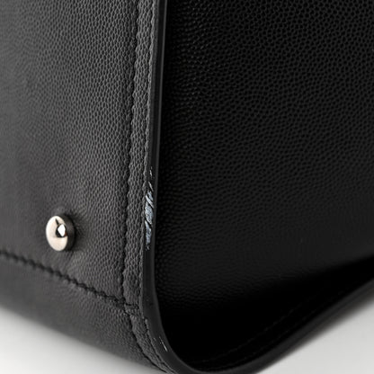 Chanel Caviar Small Studded Deauville Tote Black 7 of 10