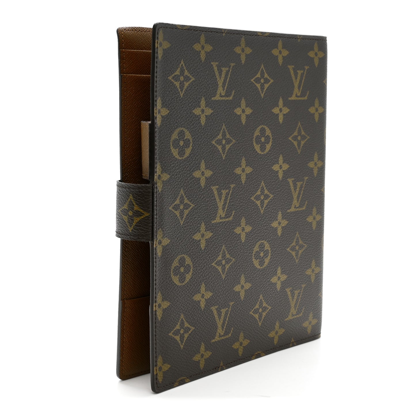 Monogram Large Ring Agenda Cover
