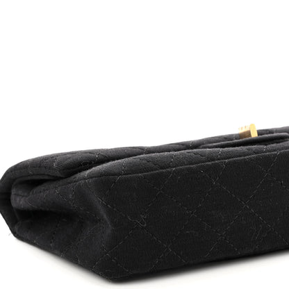 Chanel Jersey Quilted 2.55 Reissue 226 Flap Black 9 of 10