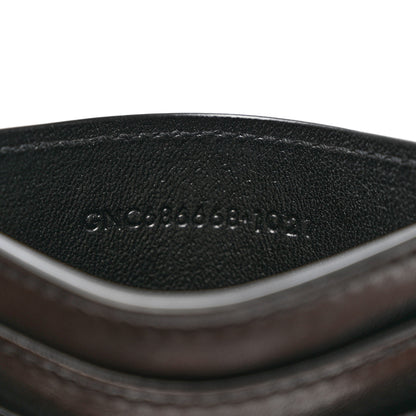 Saint Laurent Lambskin Quilted Gaby Credit Card Case Black 7 of 7