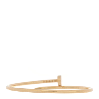 Cartier 18K Yellow Gold Small Juste Un Clou Bracelet 16 2 of 3