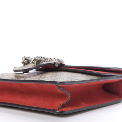 Gucci GG Supreme Monogram Mini Dionysus Shoulder Bag Hibiscus Red 8 of 10