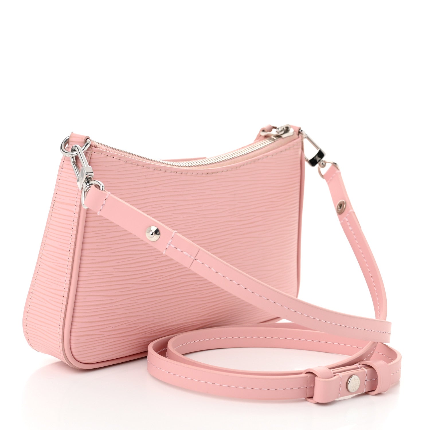Louis Vuitton Epi Easy Pouch On Strap Rose Ballerine 3 of 9