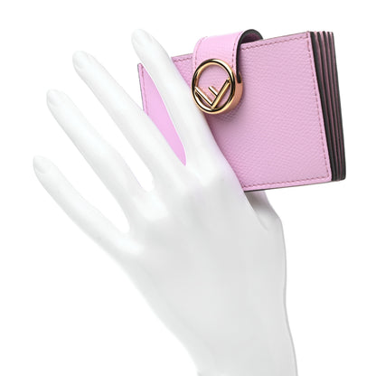 Fendi Vitello Cruise F is Fendi Gusseted Card Holder Lavanda 2 of 9
