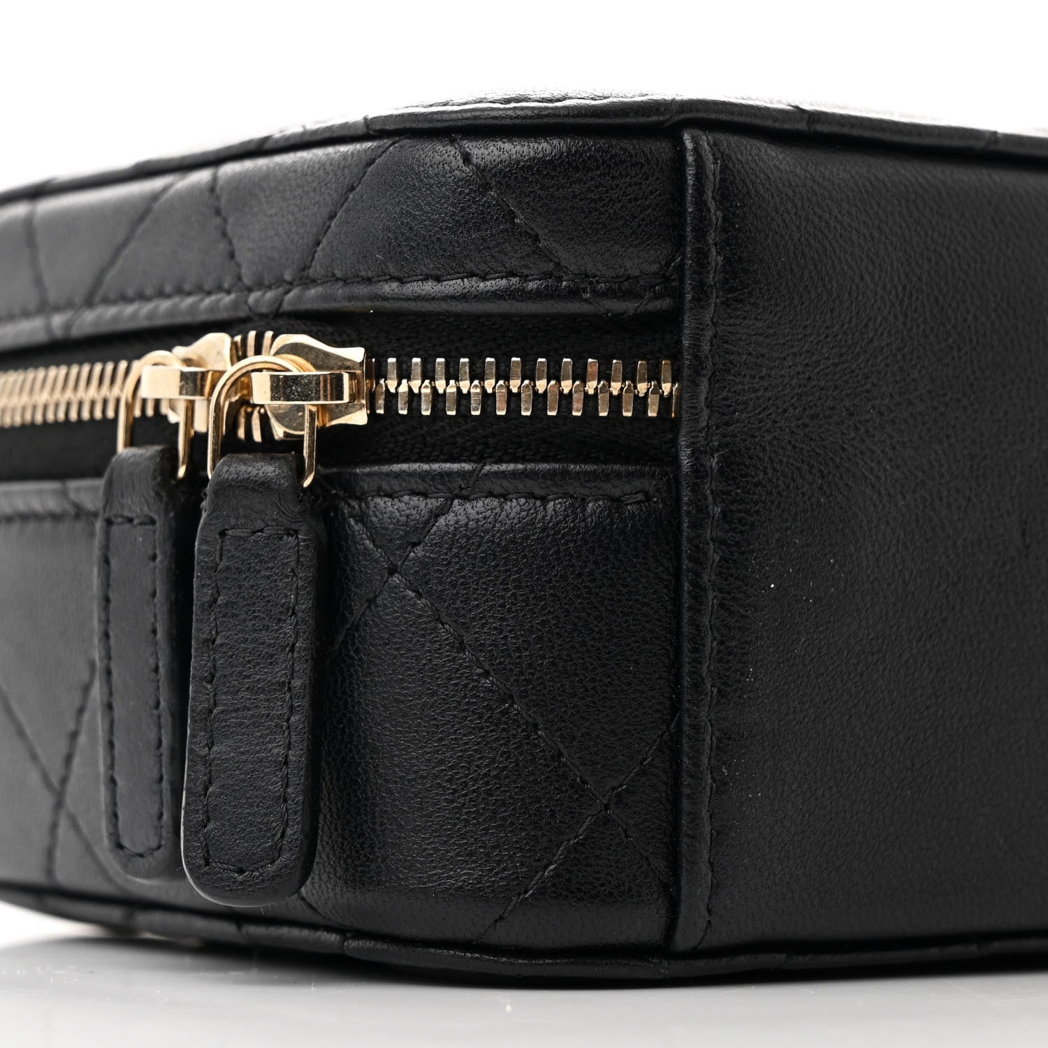 Chanel Lambskin Quilted Small Trendy CC Camera Case With Chain Black 10 of 11
