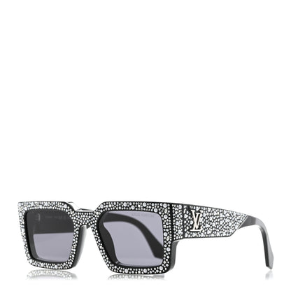 Louis Vuitton Acetate LV Clash Pearls & Strass Sunglasses Z2396W Black 1 of 8