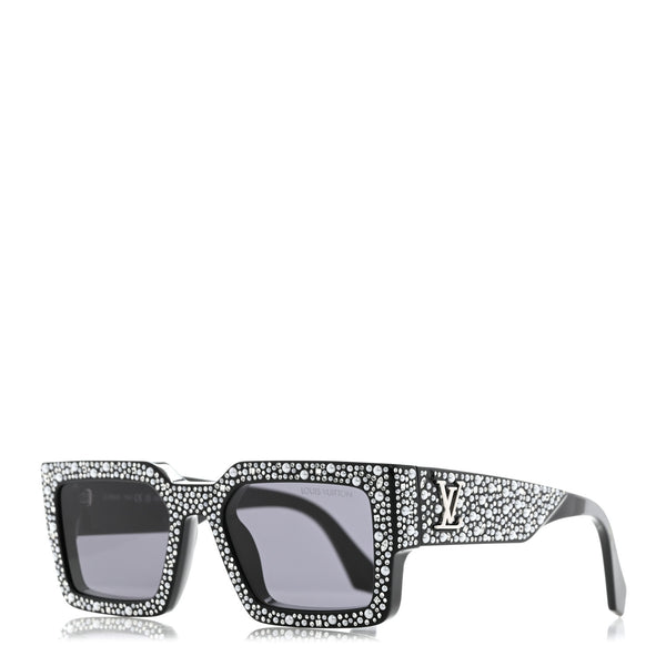 Louis Vuitton Acetate LV Clash Pearls & Strass Sunglasses Z2396W